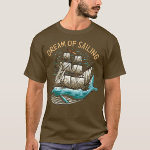 Saling saling walvis t-shirt