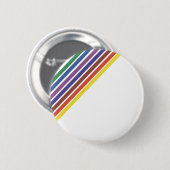Salinger Stripe Ronde Button 5,7 Cm (Voorkant /achterkant)