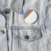 Salinger Stripe Ronde Button 5,7 Cm (In situ)