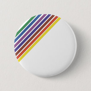 Salinger Stripe Ronde Button 5,7 Cm