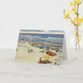 Salisbury Beach, MA -  zomerscène Kaart (Gele Bloem)