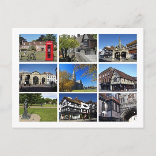 Salisbury Briefkaart (Voorkant)