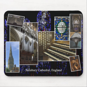 Salisbury Cathedraal pipe organ mousepad Muismat