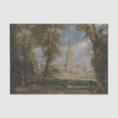 Salisbury Cathedraal Tissue Paper Tissuepapier (Voorkant)