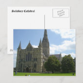 Salisbury Cathedral Briefkaart (Voorkant / Achterkant)