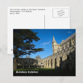 Salisbury Cathedral Briefkaart (Voorkant / Achterkant)