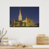 Salisbury Cathedral Poster (Keuken)