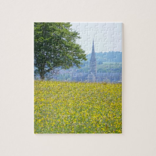 Salisbury Cathedral Puzzle Legpuzzel (Verticaal)