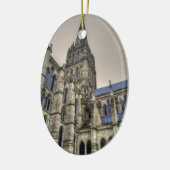 Salisbury Cathedral & Spire Wiltshire England Keramisch Ornament (Links)