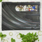 Salisbury Cathedral Transept Glas in lood Theedoek (Gevouwen)