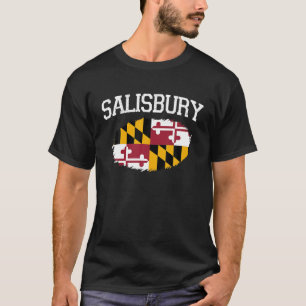 SALISBURY MD MARYLAND Flag  USA Sports Mannen T-shirt