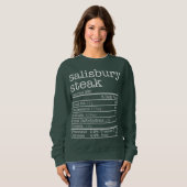 Salisbury Steak Nutrition Feit Thanksgiving Chris Trui (Voorkant volledig)