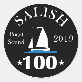 Salish 100 3-inch stickers (vel van zes)