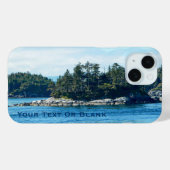 Salish-eiland Case-Mate iPhone Case (Achterkant (horizontaal))