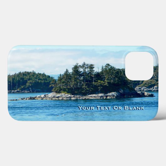 Salish-eiland Case-Mate iPhone Case (Achterkant (horizontaal))