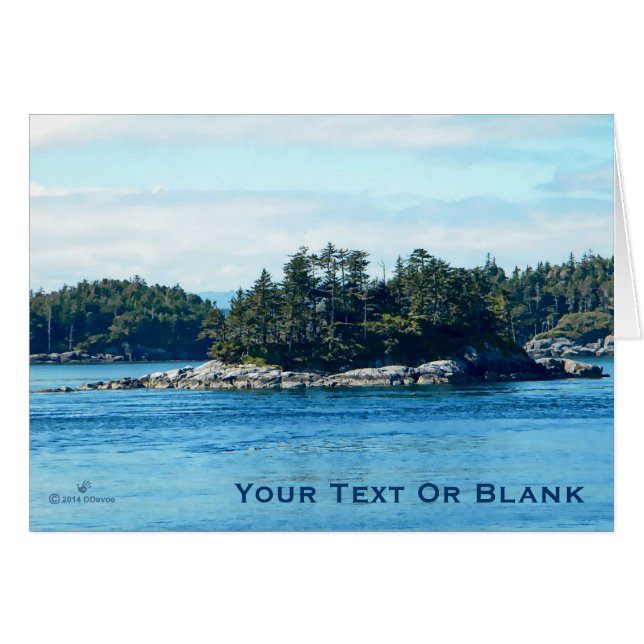 Salish Island (Voorkant Horizontaal)