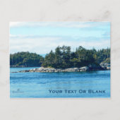 Salish Island Briefkaart (Voorkant)