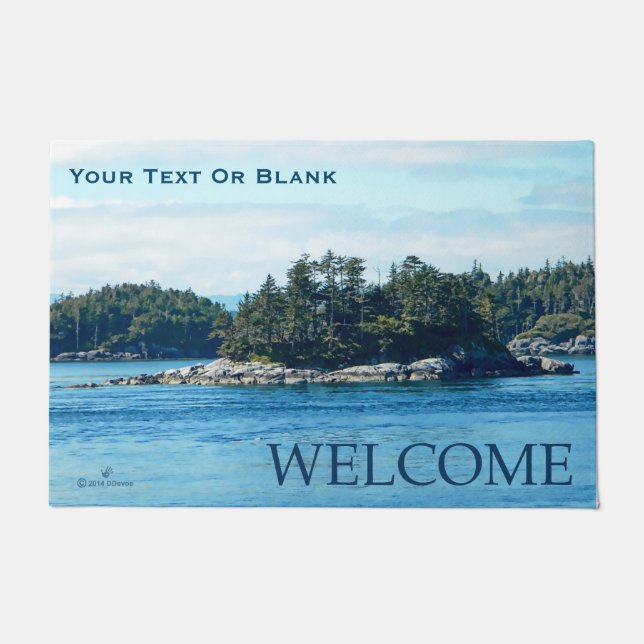 Salish Island Deurmat (Voorkant)