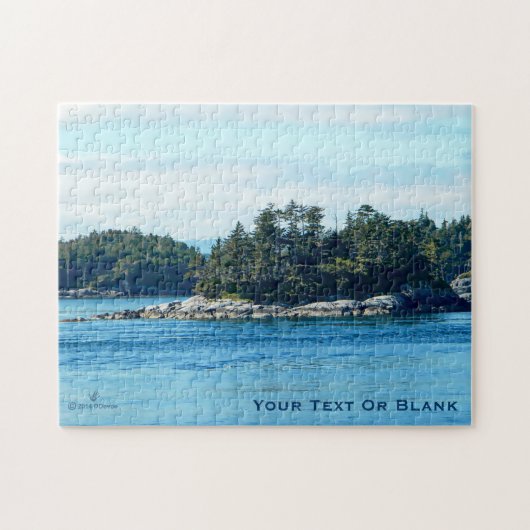 Salish Island Legpuzzel (Horizontaal)