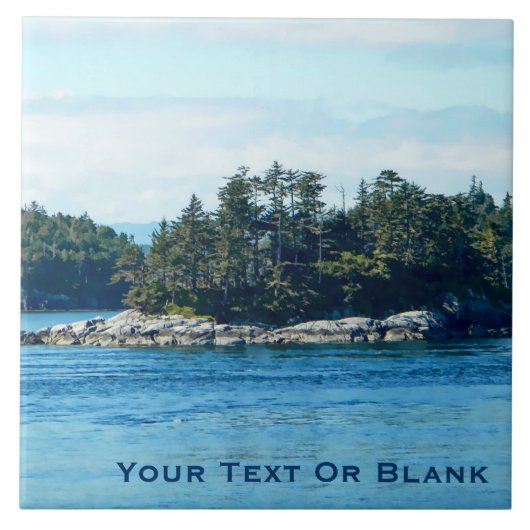 Salish Island Tegeltje (Voorkant)