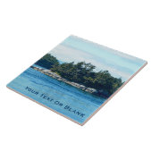 Salish Island Tegeltje (Zijkant)