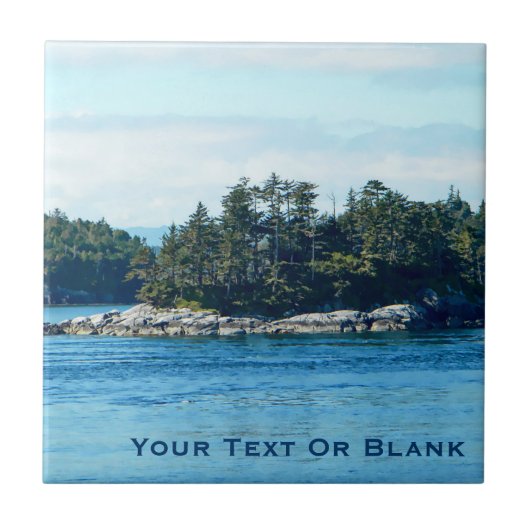 Salish Island Tegeltje (Voorkant)