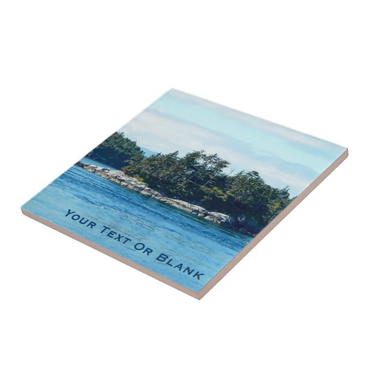 Salish Island Tegeltje (Zijkant)