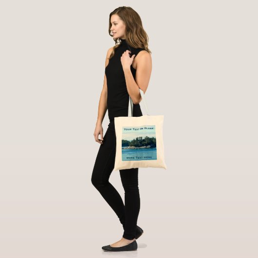 Salish Island Tote Bag (Voorkant (model))