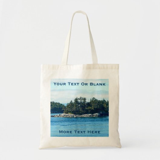 Salish Island Tote Bag (Voorkant)