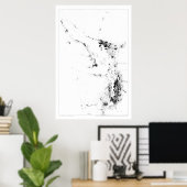 Salish Zee Census Dotmap Poster (Thuiskantoor)