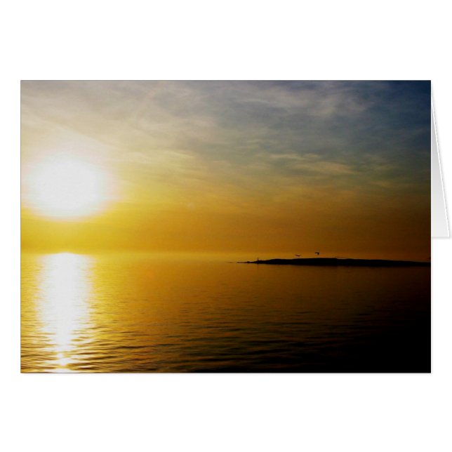 Salish Zee sunrise (Voorkant Horizontaal)