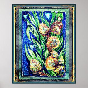 Salix Sense Willow Catkins Poster