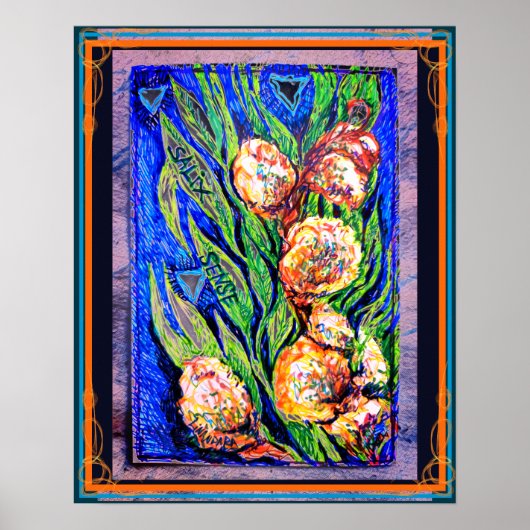 Salix Sense Willow Catkins Poster (Voorkant)