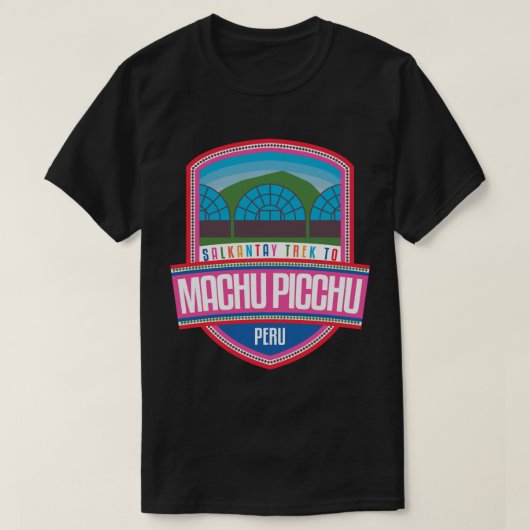 Salkantay Trek aan Machu Picchu - Peru T-shirt (Design voorkant)