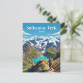 Salkantay Trek Peru Briefkaart (Staand voorkant)