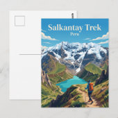 Salkantay Trek Peru Briefkaart (Voorkant / Achterkant)
