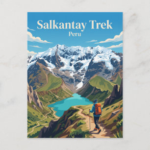 Salkantay Trek Peru Briefkaart
