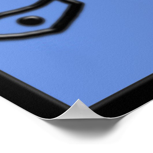 Sall en Curtis Poster (Hoek)