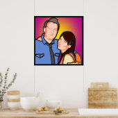 Sall en Curtis Poster (Keuken)