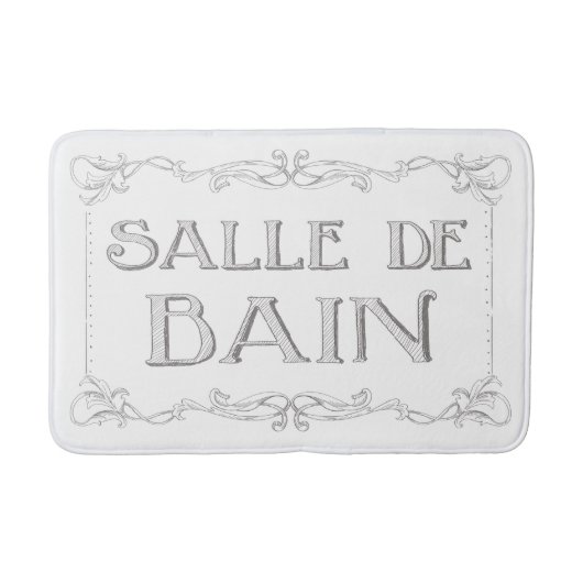 Salle de Bain Badmat (Voorkant)