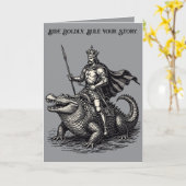 Sallos Kroont Charme Commandant Kaart (Gele Bloem)