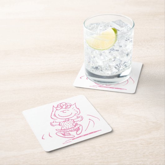 Sally Brown Dancing Kartonnen Onderzetters (Insitu)