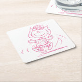 Sally Brown Dancing Kartonnen Onderzetters (Schuin)