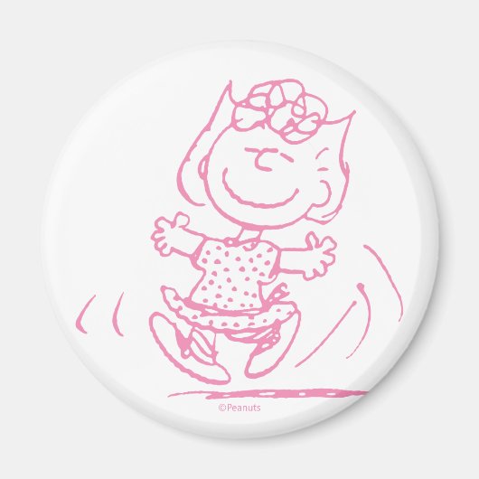 Sally Brown Dancing Magneet (Voorkant)