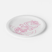 Sally Brown Dancing Papieren Bordje (Gekanteld)