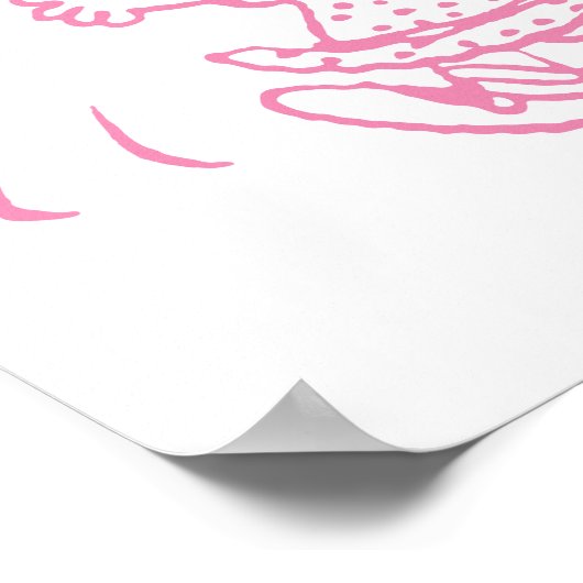 Sally Brown Dancing Poster (Hoek)