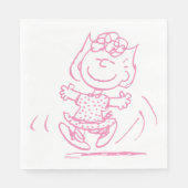 Sally Brown Dancing Servet (Voorkant)