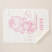 Sally Brown Dancing Sherpa Deken (Voorkant (horizontaal))