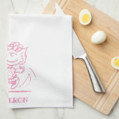 Sally Brown Dancing Theedoek (Quarter Fold)