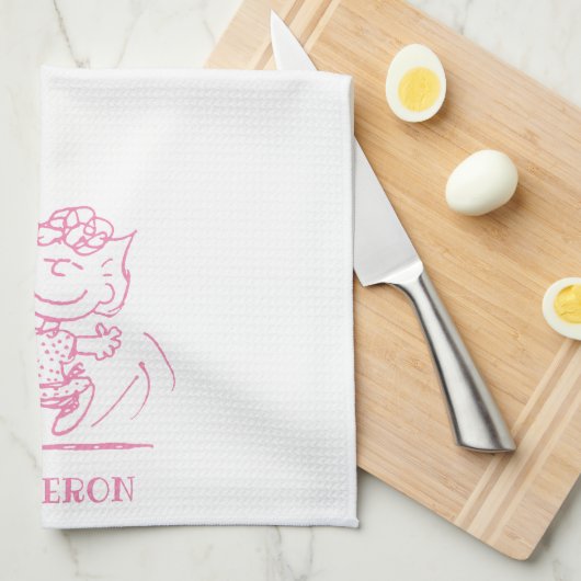 Sally Brown Dancing Theedoek (Quarter Fold)